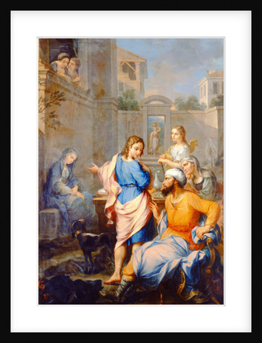 Tobias Asking Raguel for his Daughter, Sarah's, Hand in Marriage, 1733 by Pierre Parrocel
