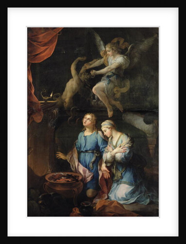 The Marriage of Tobias and Sarah. The First Night, 1733 by Pierre Parrocel