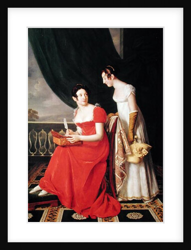 Madame Riesener and her Sister, Madame Longroy, 1802 by Henri Francois Riesener