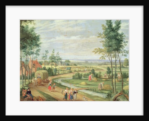 The Harvest, or Summer by Isaak van Oosten