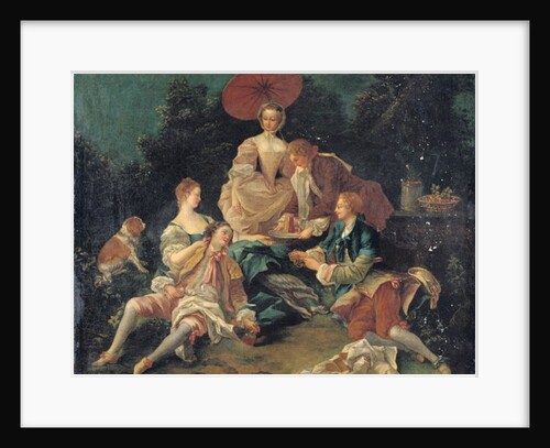 Picnic in a Park by Nicolas Lancret