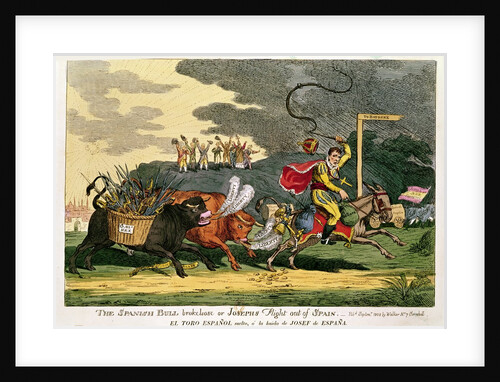 The Spanish Bull Broke Lose by English School