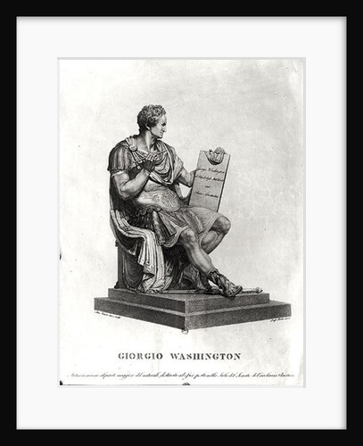 George Washington as a Roman emperor, 1796 by Antonio Canova