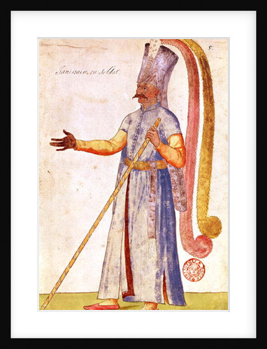 A Janissary or soldier, 1567 by French School