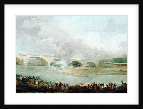 Unveiling of the Pont de Neuilly, 1772 by Hubert Robert