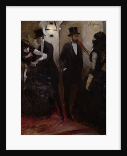 The Corridors at the Opera, 1885 by Jean Louis Forain