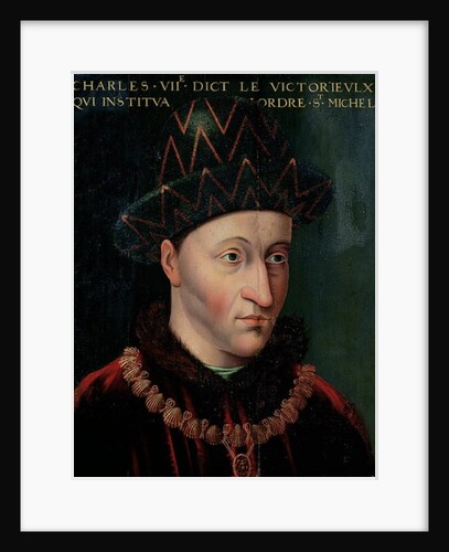 Portrait of Charles VII by French School