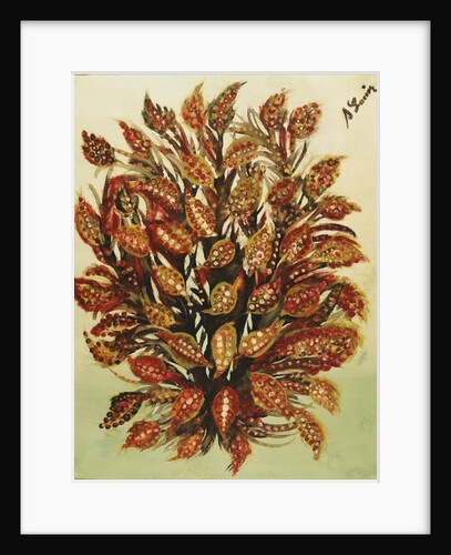 Pomegranate on a Green Background, 1930 by Seraphine (1864-1942) Louis