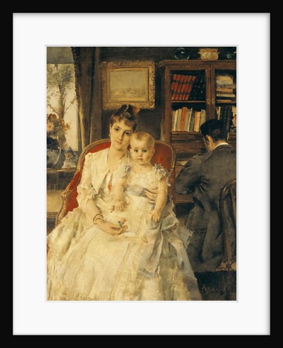 All Happiness c.1880 by Alfred Emile Stevens