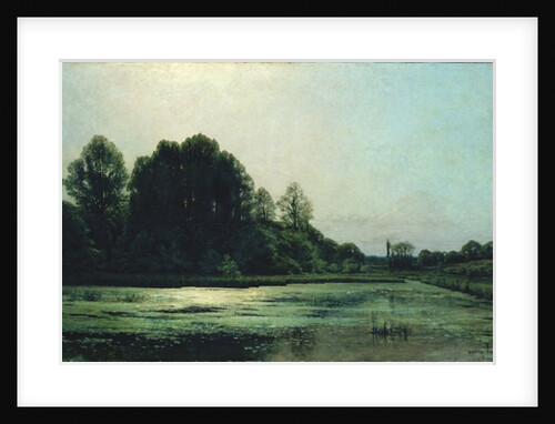 Landscape at Cernay, 1866 by Emile Adelard Breton