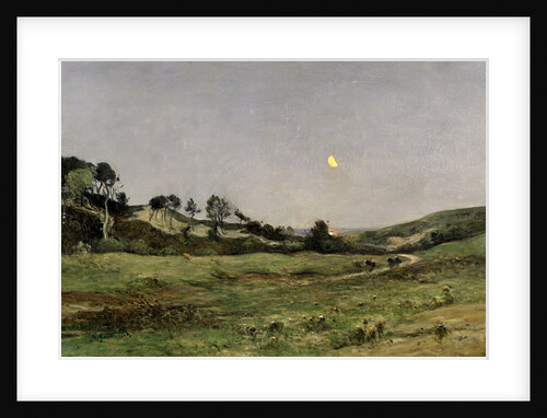 Evening over the Dunes of Equihen by Jean Baptiste-Antoine Guillemet