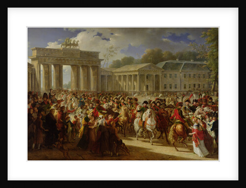 Entry of Napoleon I into Berlin, 27th October 1806, 1810 by Charles Meynier