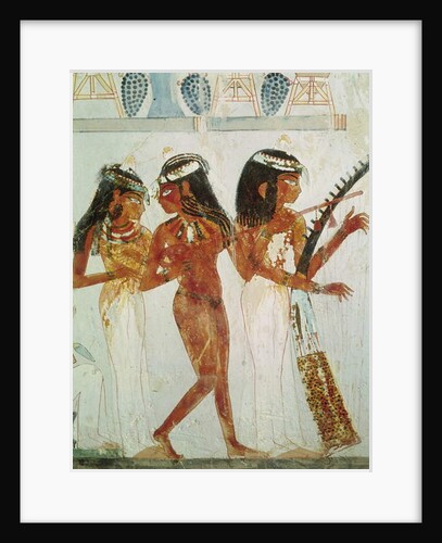 Musicians and a Dancer by Egyptian 18th Dynasty