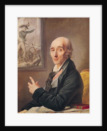 Portrait of Marshal Pierre Francois Charles Augereau by Johann Ernst Heinsius