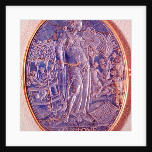 Relief depicting an Allegory of Music by French School