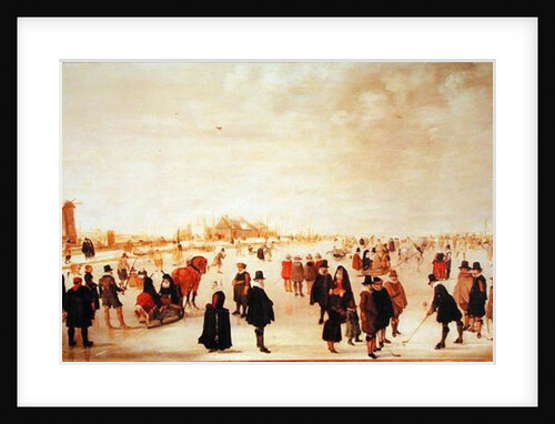 Entertainment on the Ice by Hendrik Avercamp