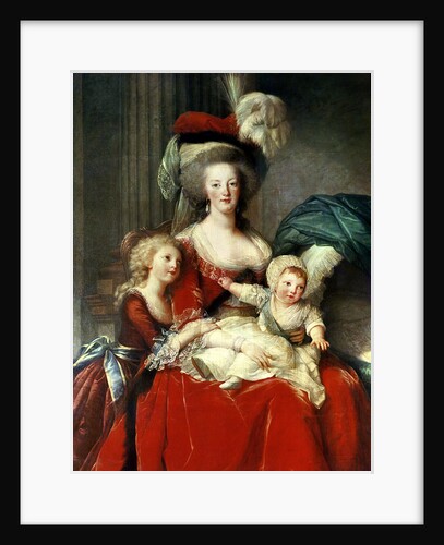 Marie-Antoinette and her Four Children, 1787 by Elisabeth Louise Vigee-Lebrun
