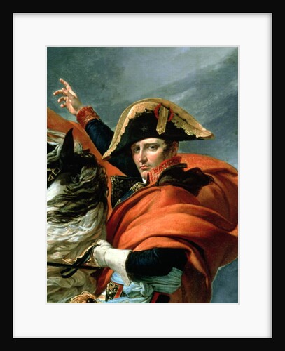 Detail of Napoleon Crossing the Alps on 20th May 1800 by Jacques Louis David