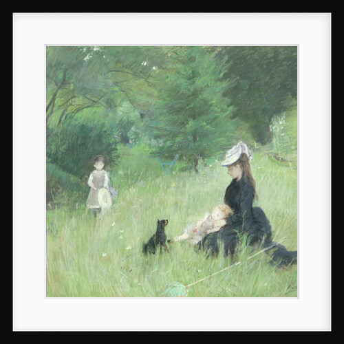 In a Park, c.1874 by Berthe Morisot