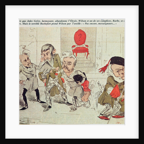 The Wilson Affair, 1887 by French School