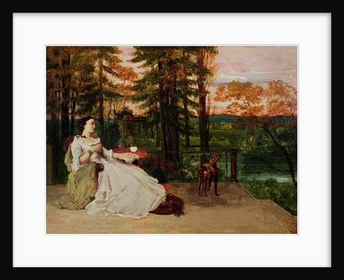 Woman of Frankfurt, 1858 by Gustave Courbet