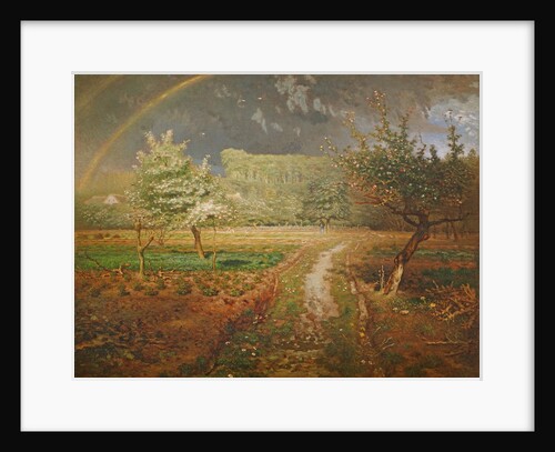 Spring at Barbizon, 1868-73 by Jean-Francois Millet