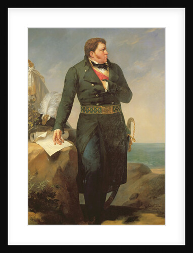 Portrait of Georges Cadoudal 1827 by Amable Paul Coutan