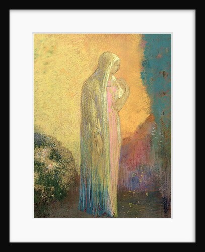 Standing Veiled Woman by Odilon Redon
