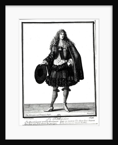 The Banker, 1678 by Bonnart