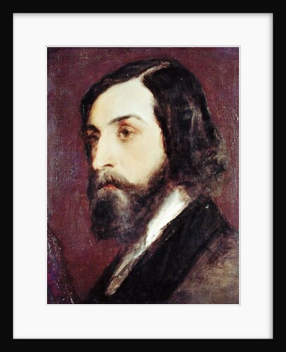 Portrait of Alfred de Musset by Louis Picard