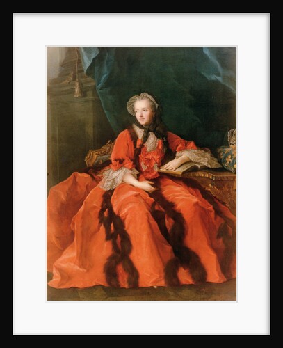 Portrait of Maria Leszczynska 1762 by Jean-Marc Nattier