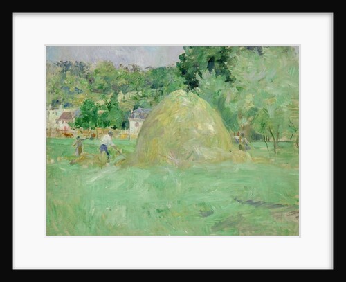 Haystacks at Bougival, 1883 by Berthe Morisot