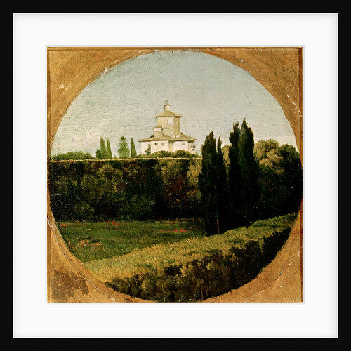 View of the Villa Medici, Rome by Jean Auguste Dominique Ingres