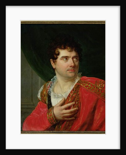 Portrait of Francois Joseph Talma by Henri Francois Riesener