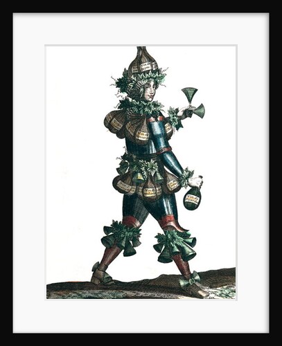 The Innkeeper, allegorical costume design by Bonnart