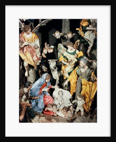 The Nativity, made in Naples by Italian School