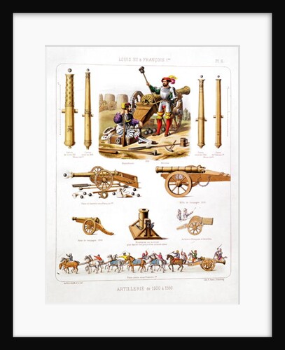 French artillery between 1500-50 by Johannes Moltzheim