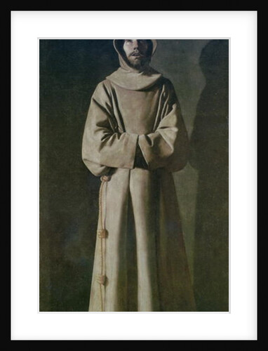 St. Francis 1645-64 by Francisco de Zurbaran