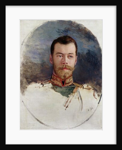 Study for a portrait of Tsar Nicholas II 1898 by Henri Gervex