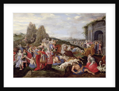 The Slaves and the Furies of Love by Frans II the Younger Francken