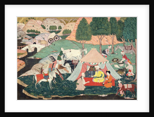 Encampment of a Prince by Turkish School