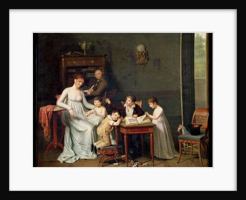 Portrait of a Family, 1800-01 by Joseph Marcellin Combette