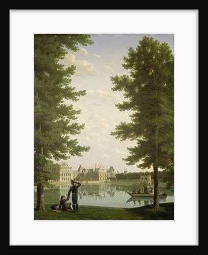 Napoleon I and Marie-Louise on the Carp Pond at Fontainebleau, 1810 by Jean Joseph & Boilly Louis Bidauld