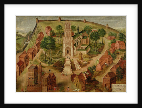 The Church of Saint-Gery, Cambrai, on the Mont des Boeufs, 1543 by Melchior Fallon