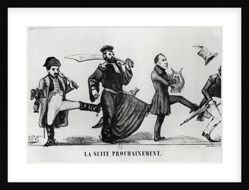 The Following Retinue, 20th December 1848 by French School