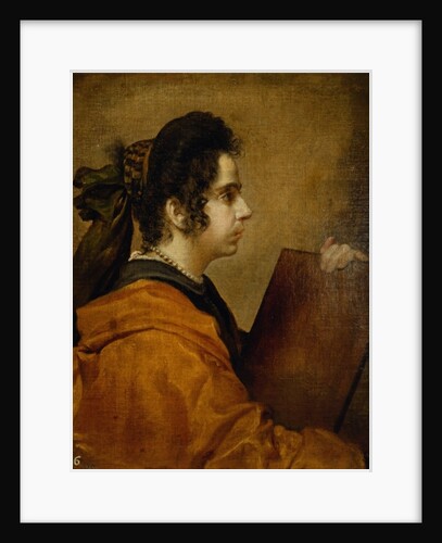 Portrait presumed to be Juana Pacheco as a Sibyl by Diego Rodriguez de Silva y Velazquez