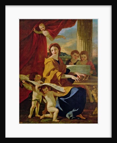 St. Cecilia by Nicolas Poussin
