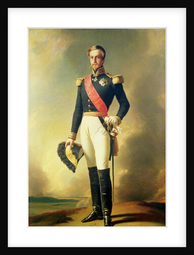 Portrait of Henri-Eugene-Philippe-Louis d'Orleans Duke of Aumale, 1846 by Franz Xaver (after) Winterhalter