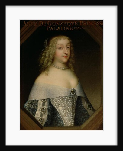 Anne de Gonzaga Princess Palatine by French School