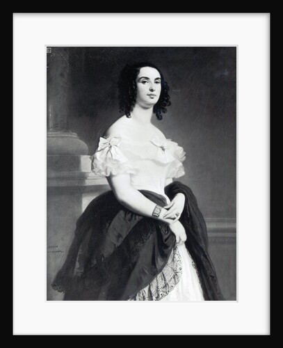 Adele Foucher 1839 by Louis Boulanger